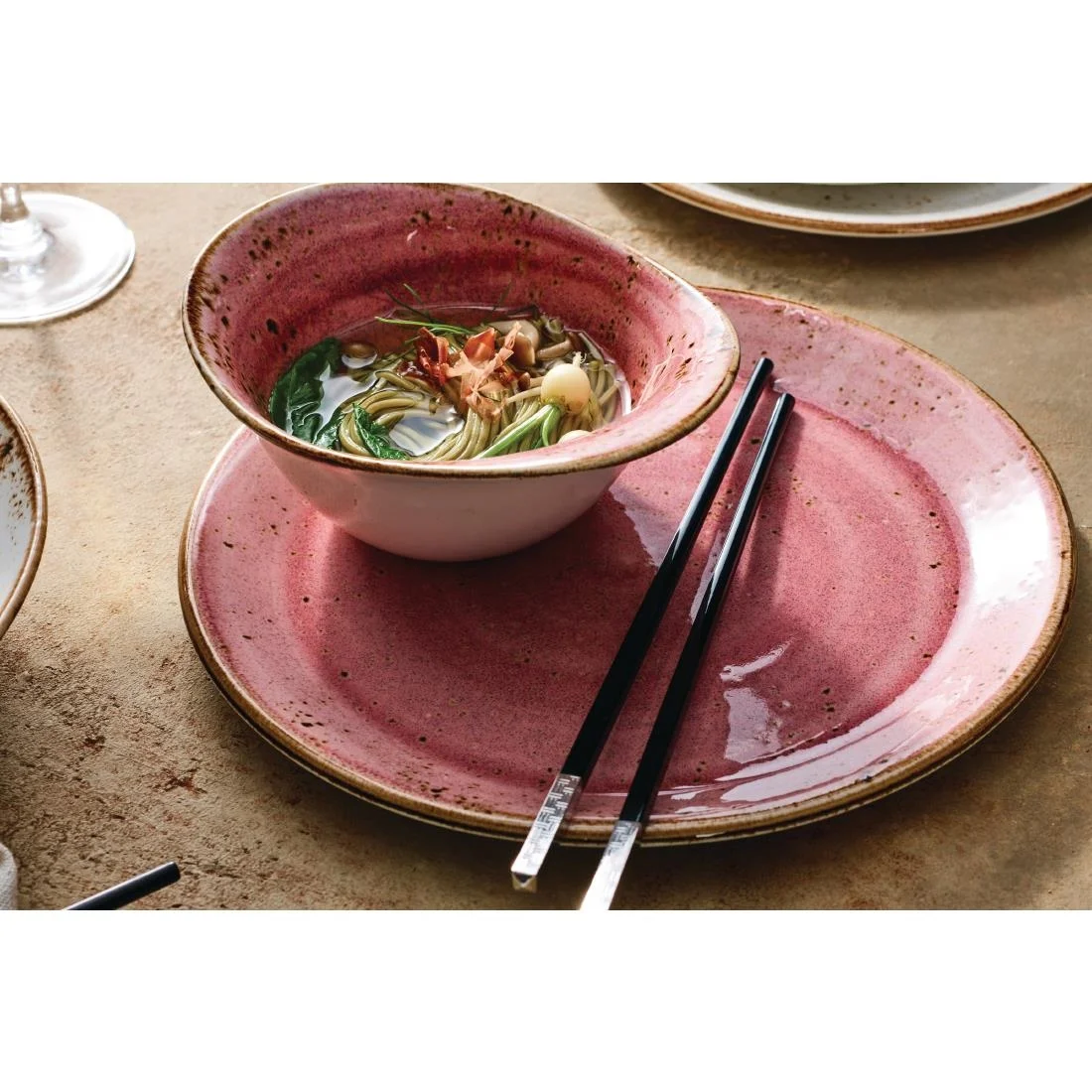 Steelite Craft Raspberry Plate Coupe 202.5mm (12 Pack) - Image 7