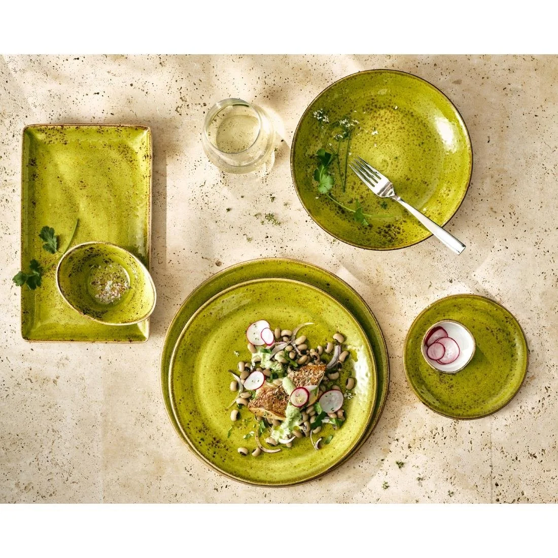 Steelite Craft Apple Coupe Plates 202mm (12 Pack) - Image 2