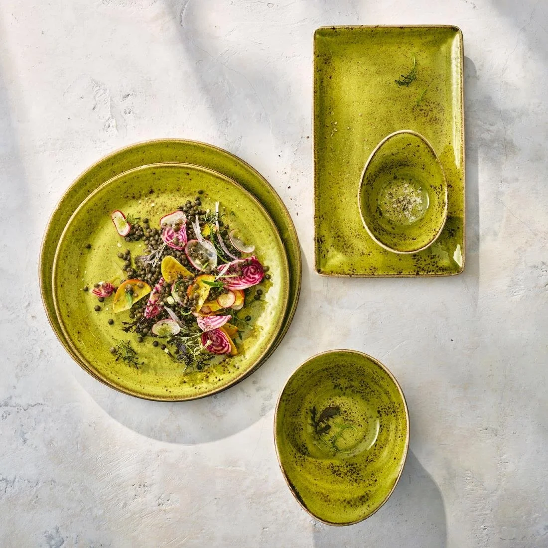 Steelite Craft Apple Coupe Plates 202mm (12 Pack) - Image 3