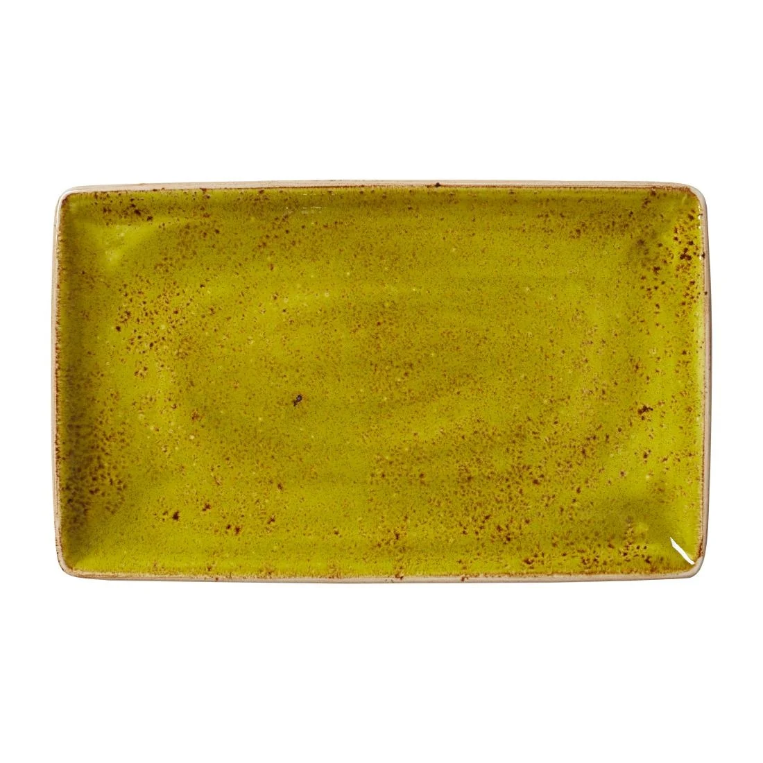 Steelite Craft Apple Rectangle Plates 270 x 168mm (6 Pack) - Image 1