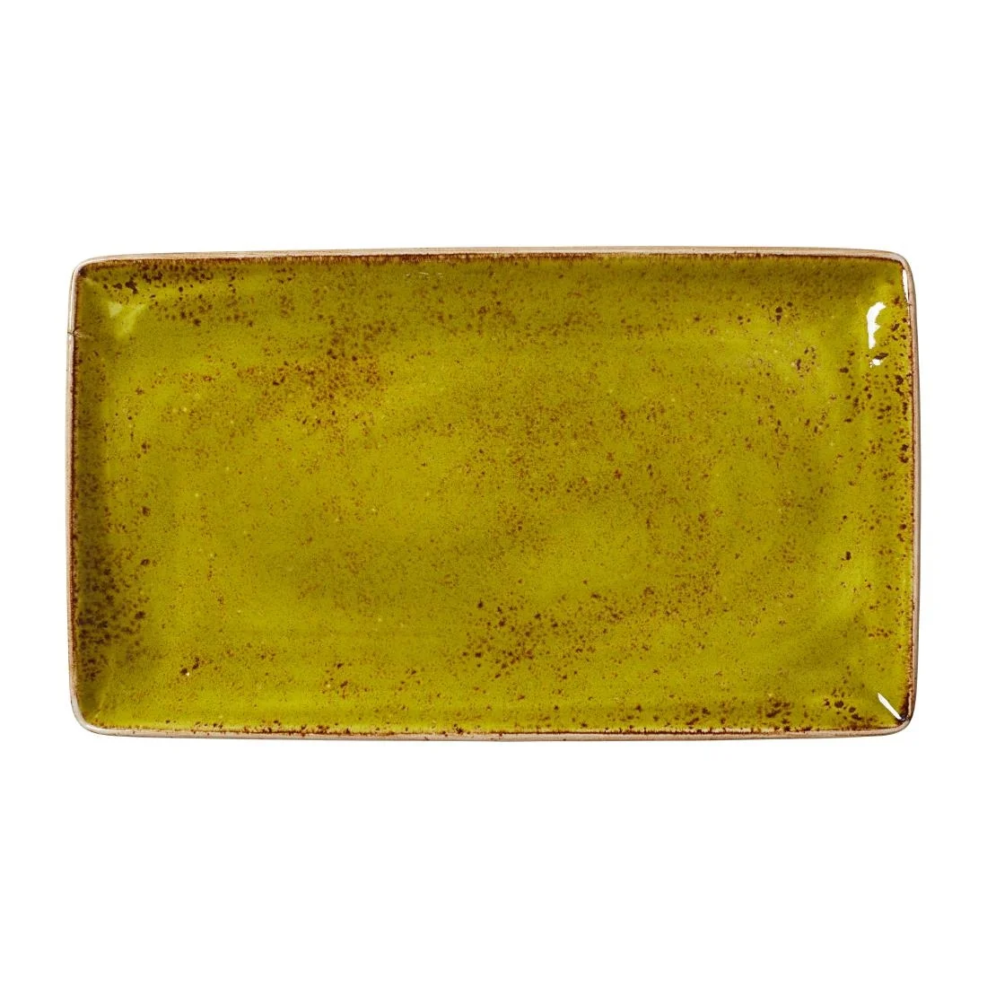 Steelite Craft Apple Rectangle Plates 320 x 190mm (6 Pack) - Image 1