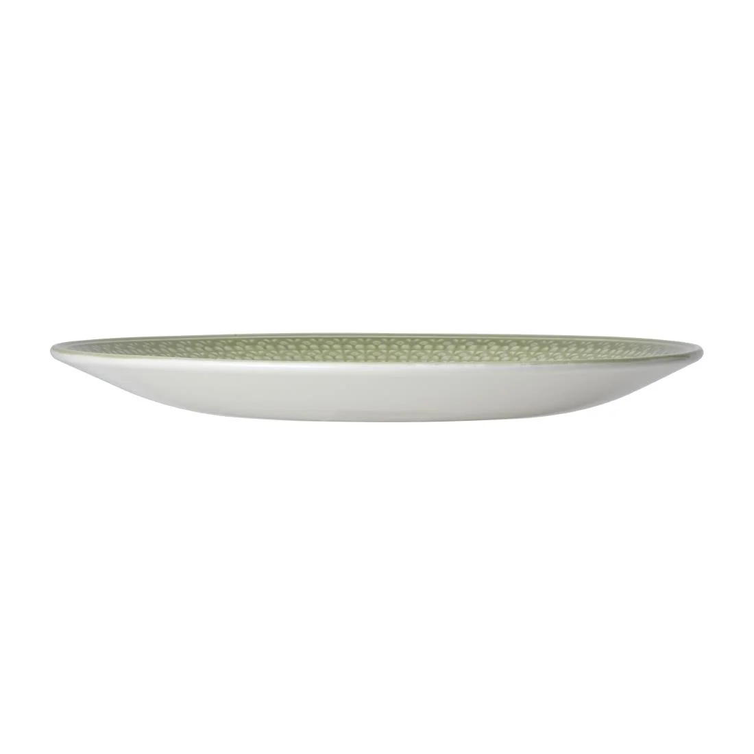 Steelite Bead Sage Coupe Plates 285mm (6 Pack) - Image 4