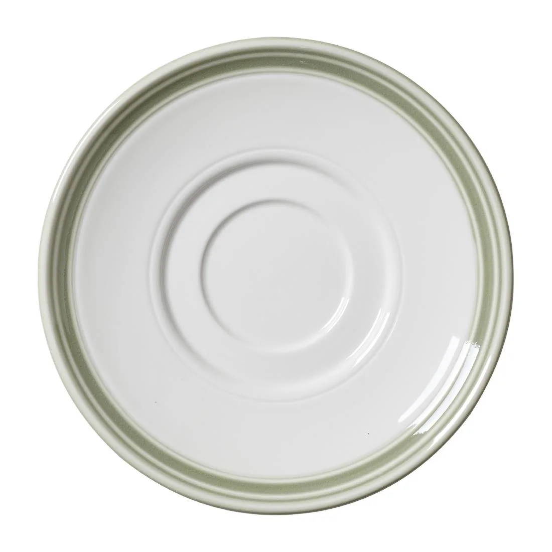 Steelite Bead Sage Saucers 150mm (12 Pack) - Image 1