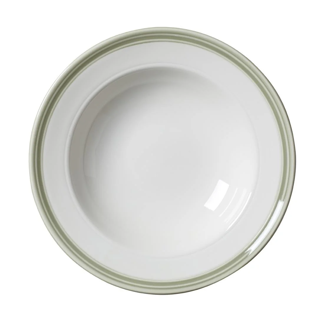 Steelite Bead Sage Pasta Plates 240mm (12 Pack) - Image 1