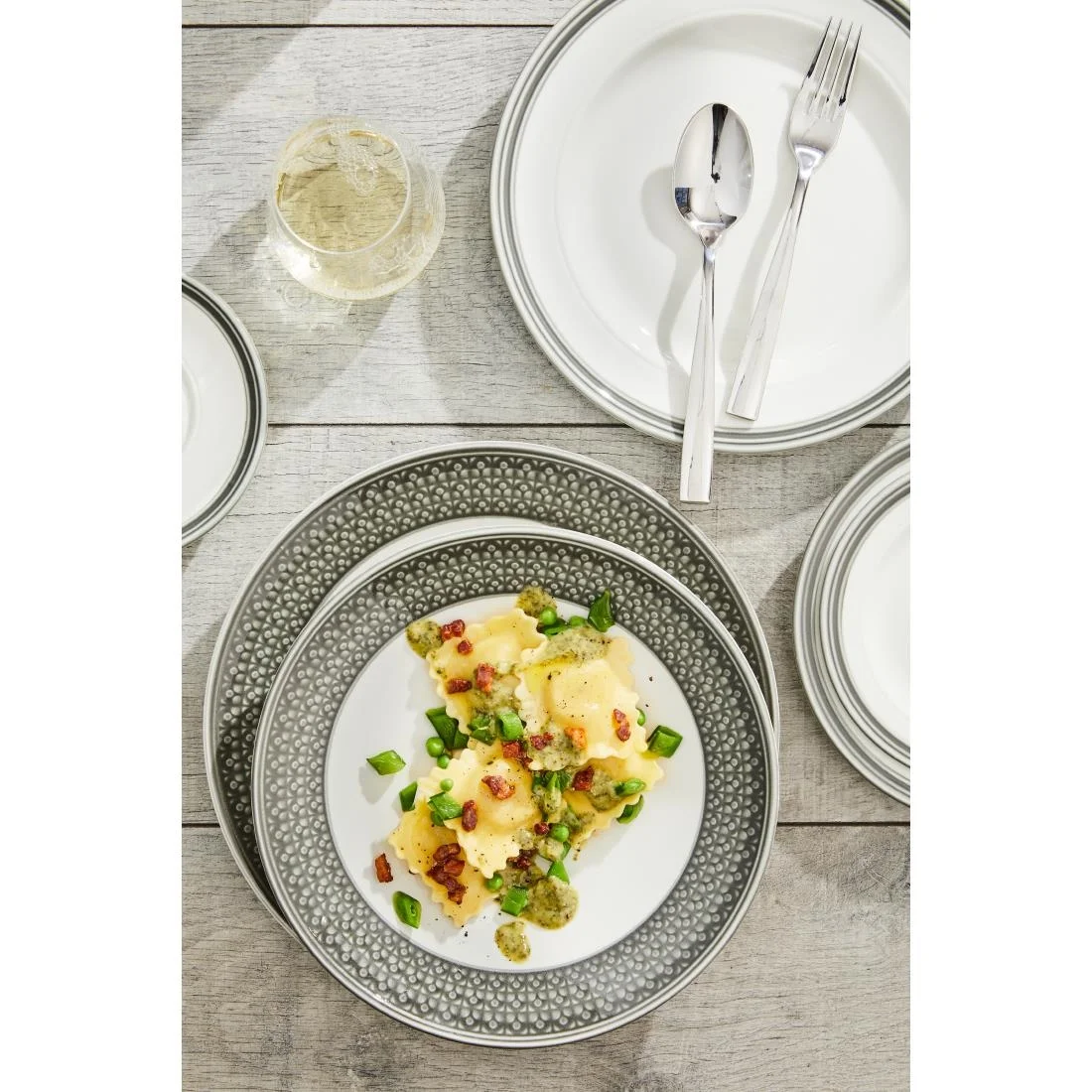 Steelite Bead Truffle Plates 285mm (6 Pack) - Image 3