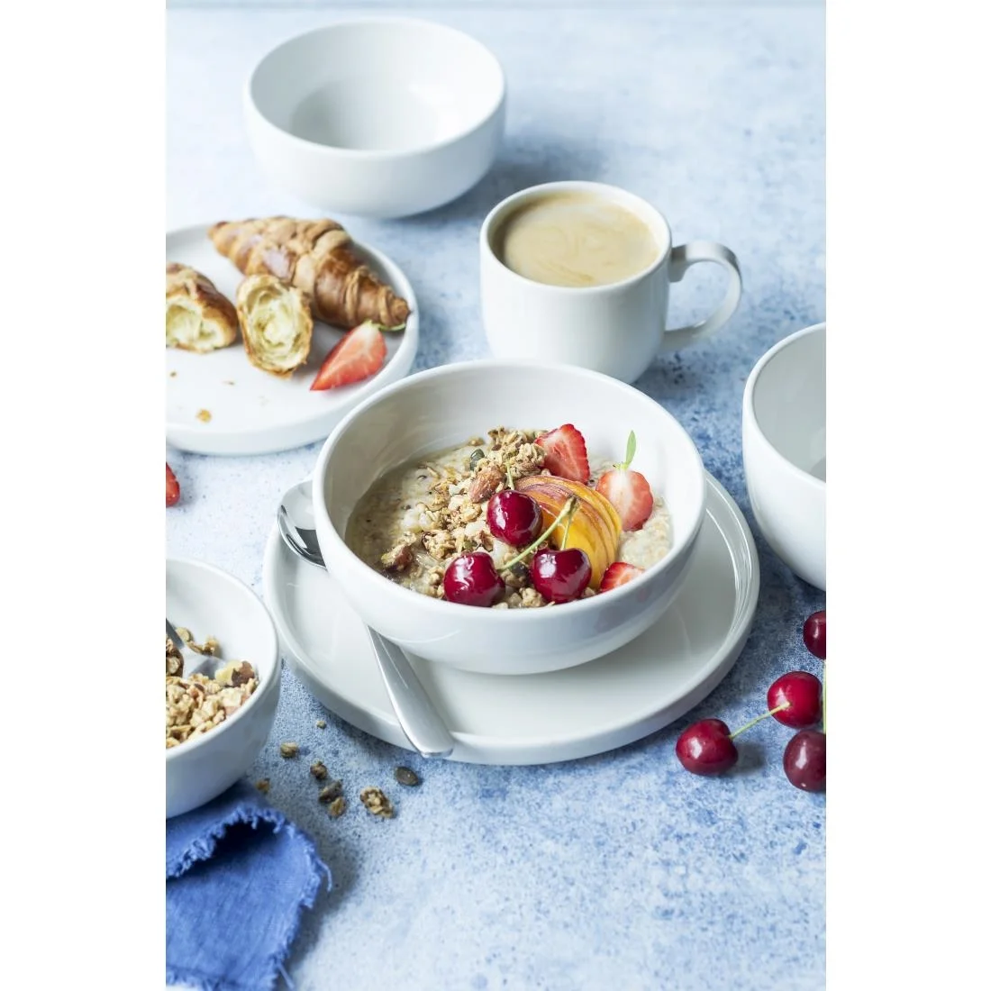 Steelite Taste Bowls White 110mm (12 Pack) - Image 2