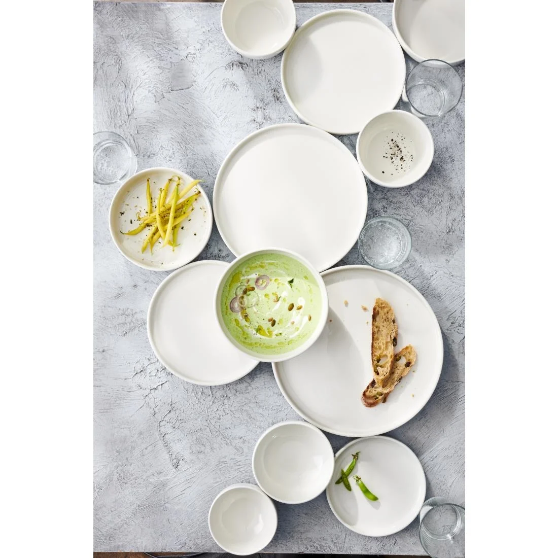 Steelite Taste Bowls White 110mm (12 Pack) - Image 4
