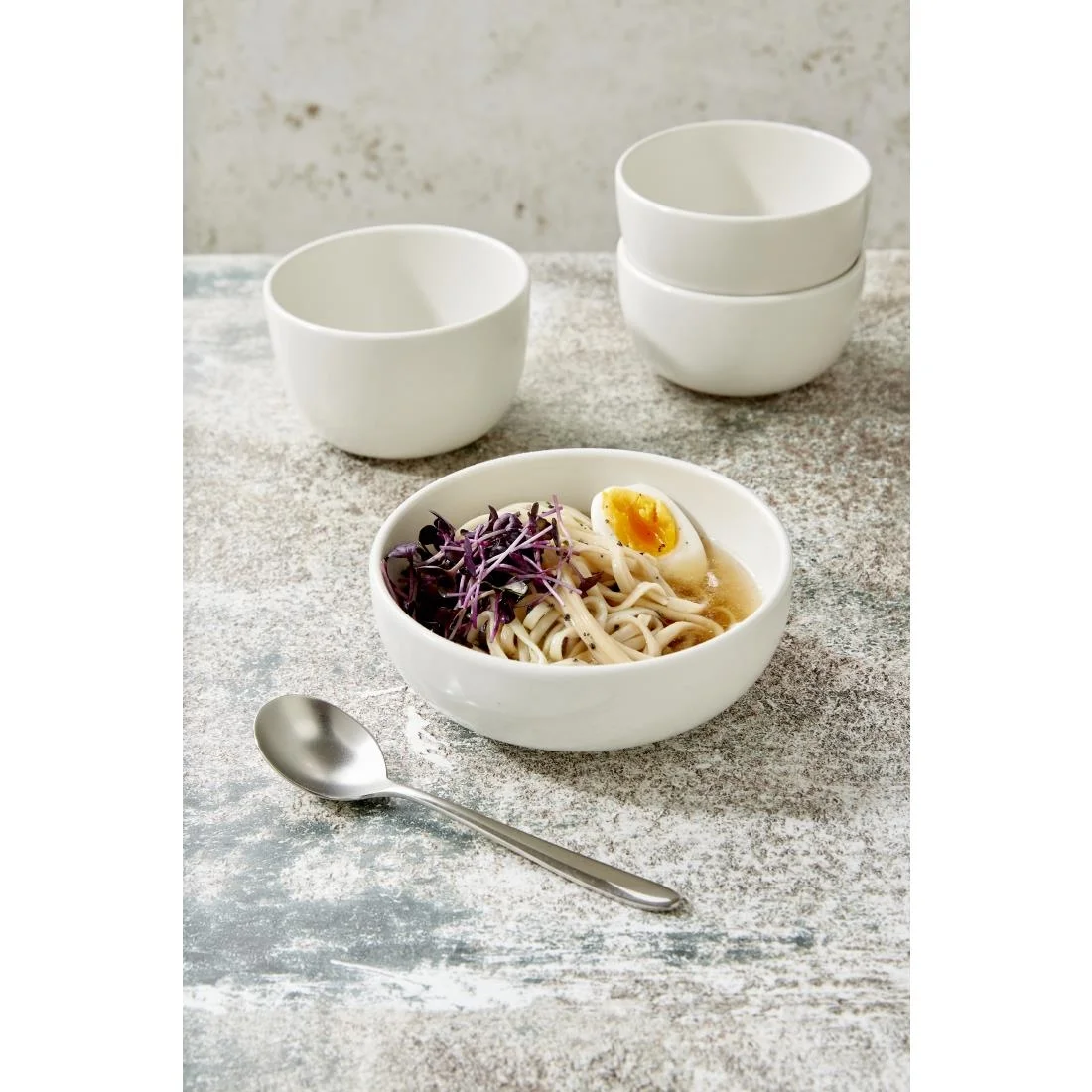 Steelite Taste Bowls White 110mm (12 Pack) - Image 5