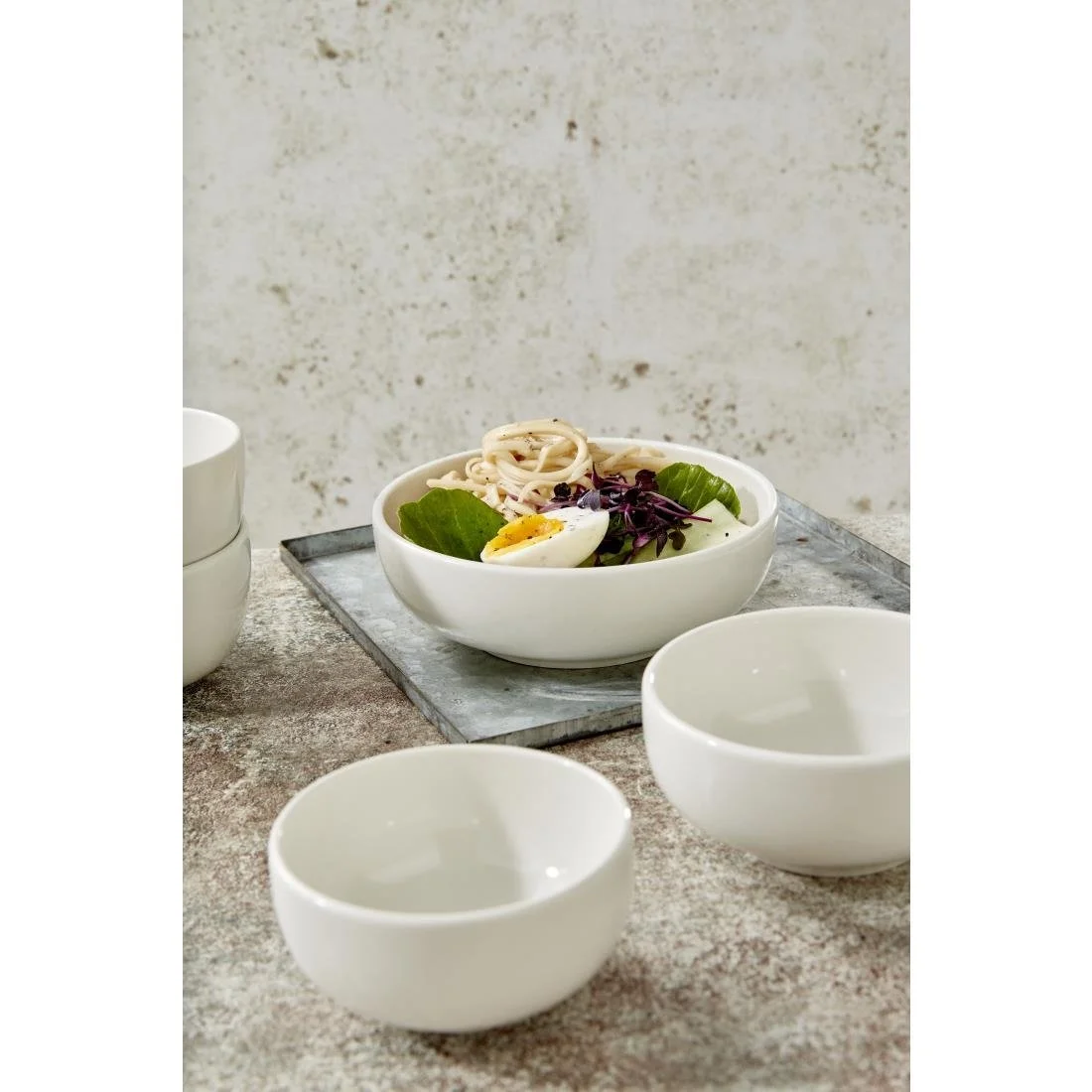Steelite Taste Bowls White 110mm (12 Pack) - Image 6