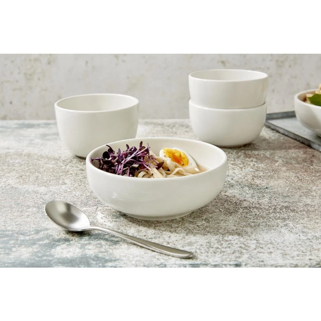Steelite Taste Bowls White 110mm (12 Pack) - Image 7