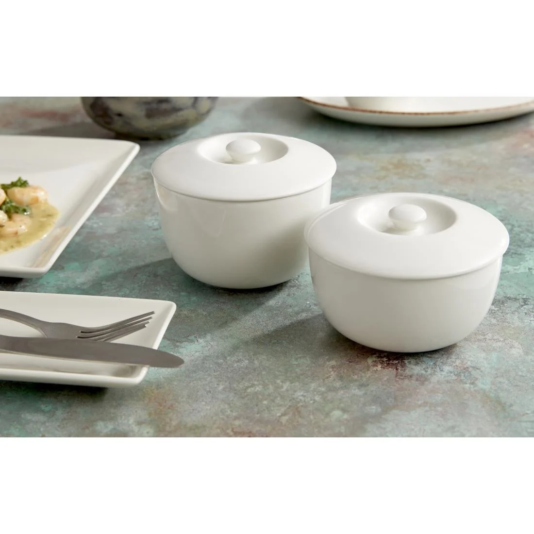 Steelite Taste Bowls White 110mm (12 Pack) - Image 8