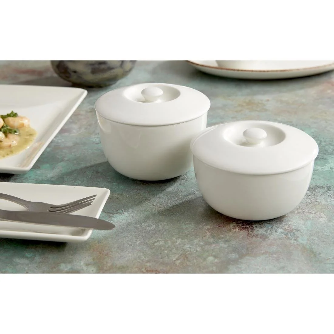Steelite Taste Bowls White 110mm (12 Pack) - Image 8