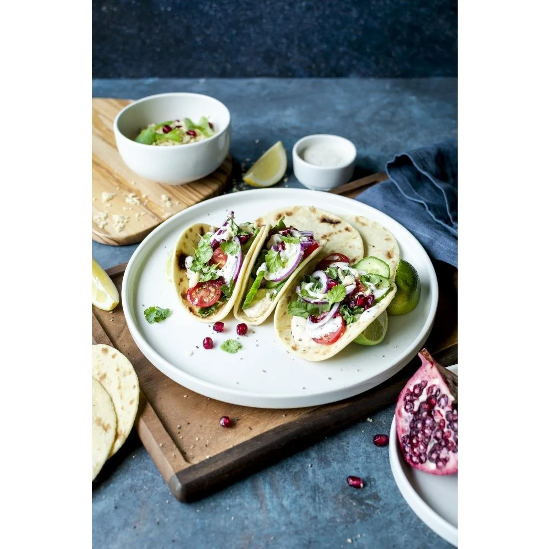 Steelite Taste Stack Plates 255mm (12 Pack) - Image 5