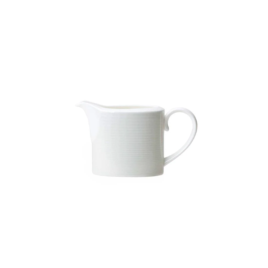 William Edwards Spiro Milk Jugs White 220ml (12 Pack)