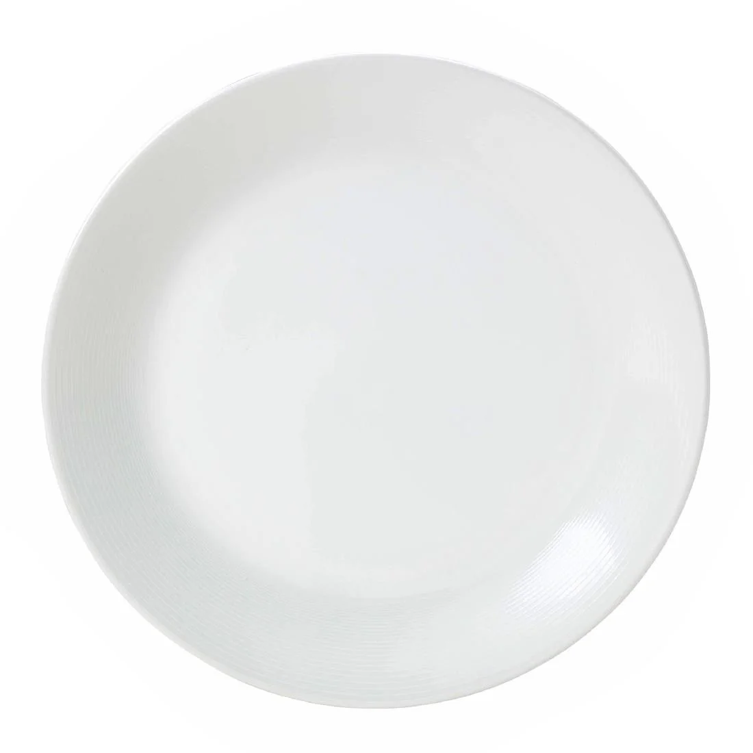 William Edwards Spiro Coupe Plates White 300mm (6 Pack)