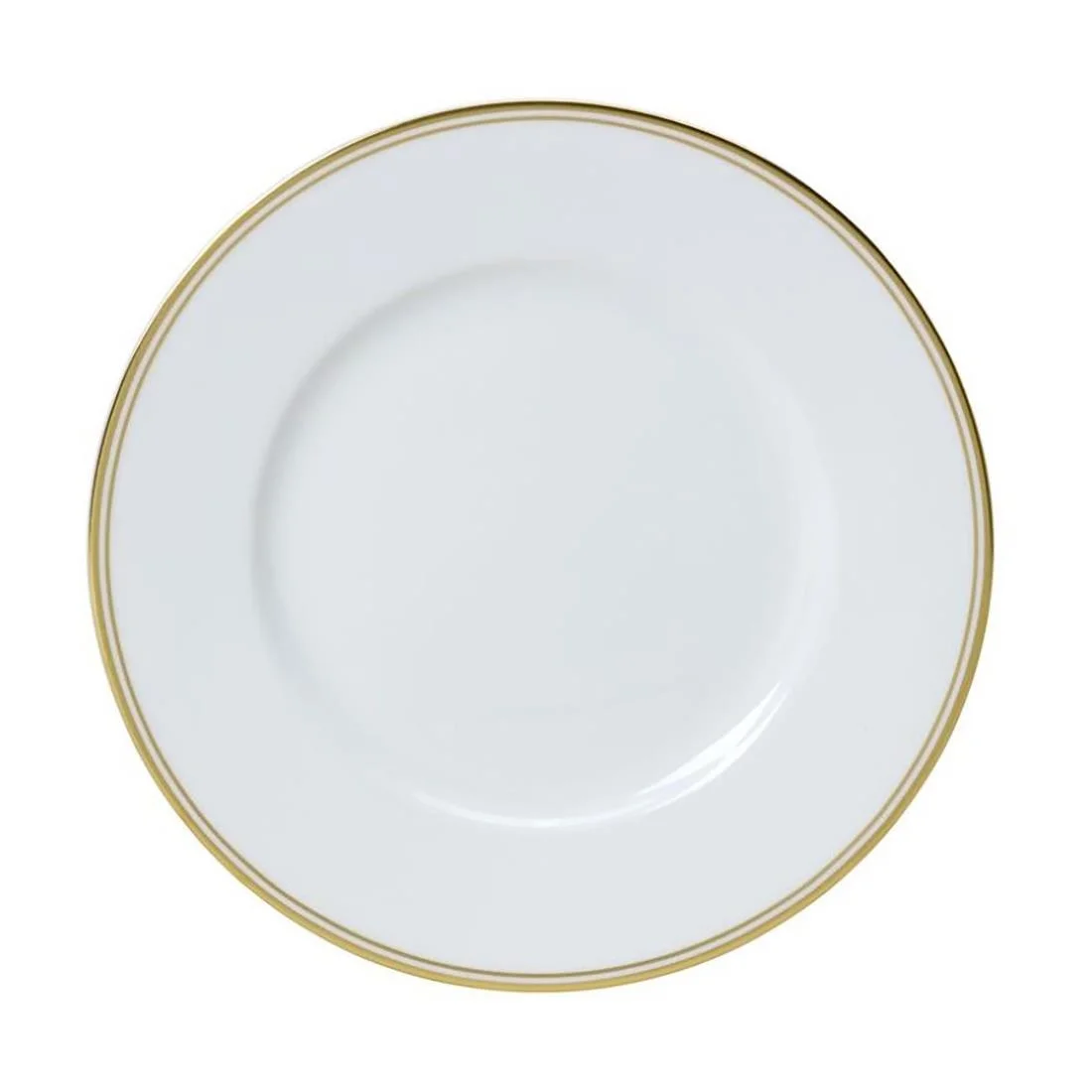 William Edwards Burnished Gold Plates 220mm (12 Pack)