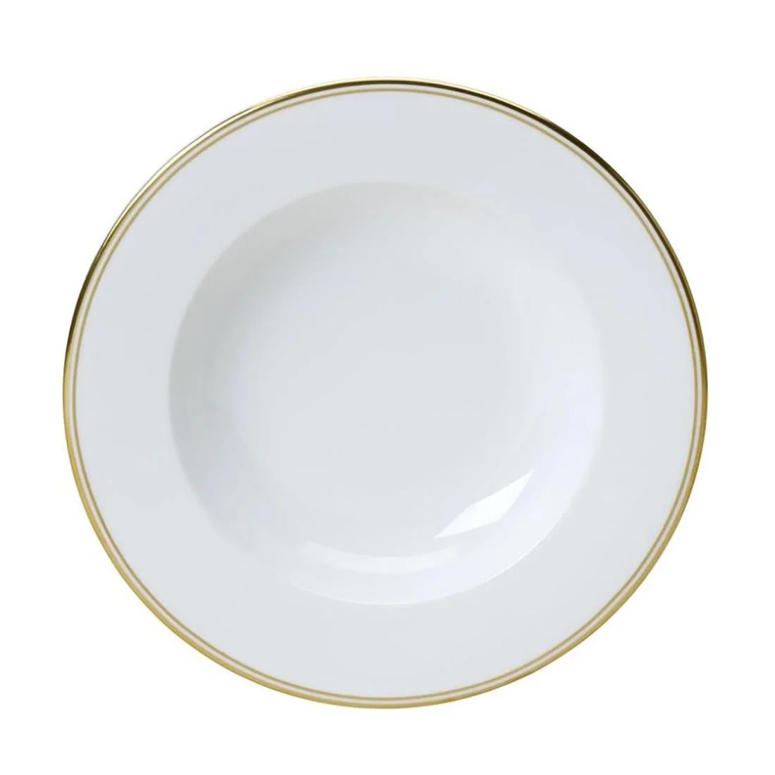 William Edwards Burnished Gold Classic Rim Bowls 220mm (12 Pack)