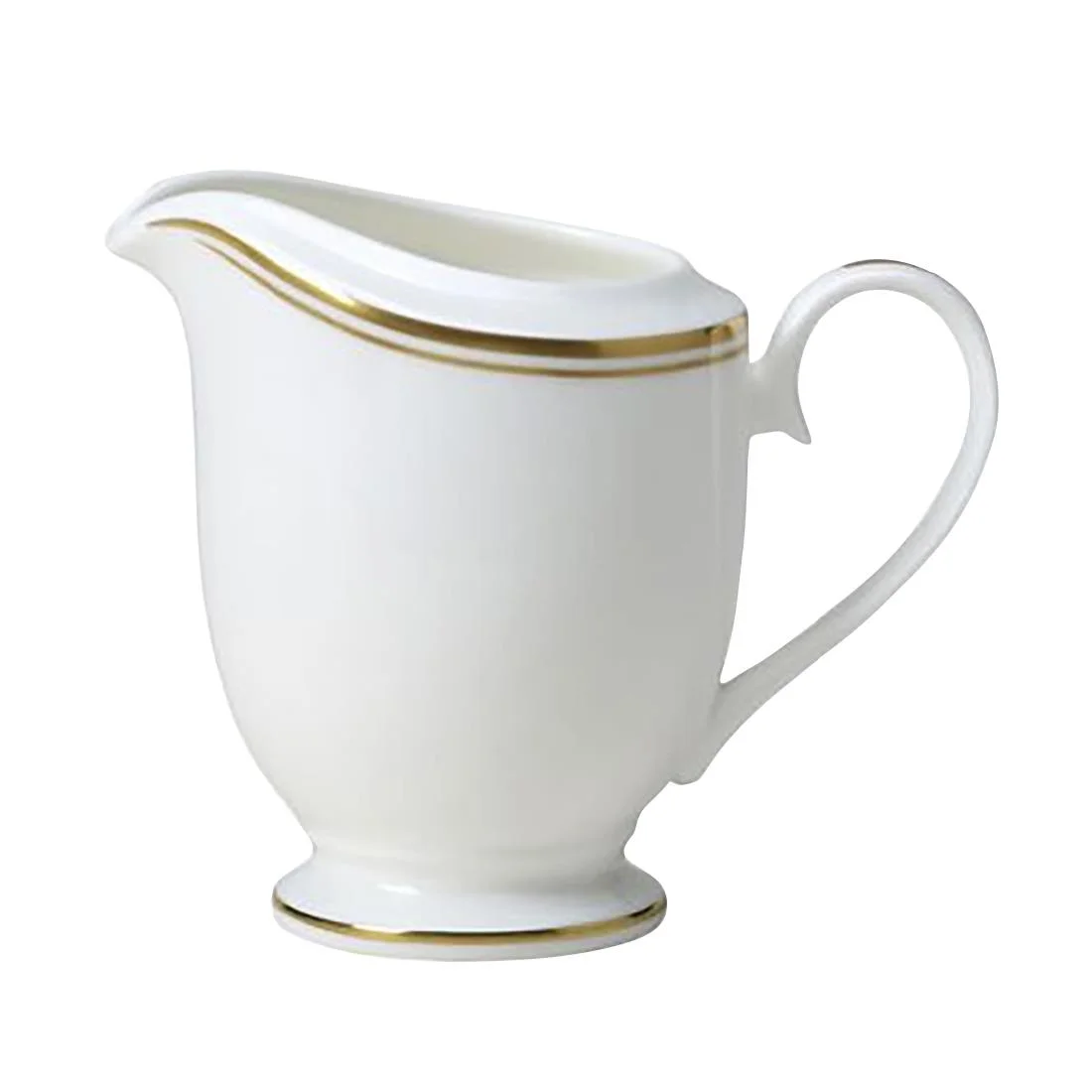 William Edwards Burnished Gold Classic Milk Jugs 250ml (12 Pack)