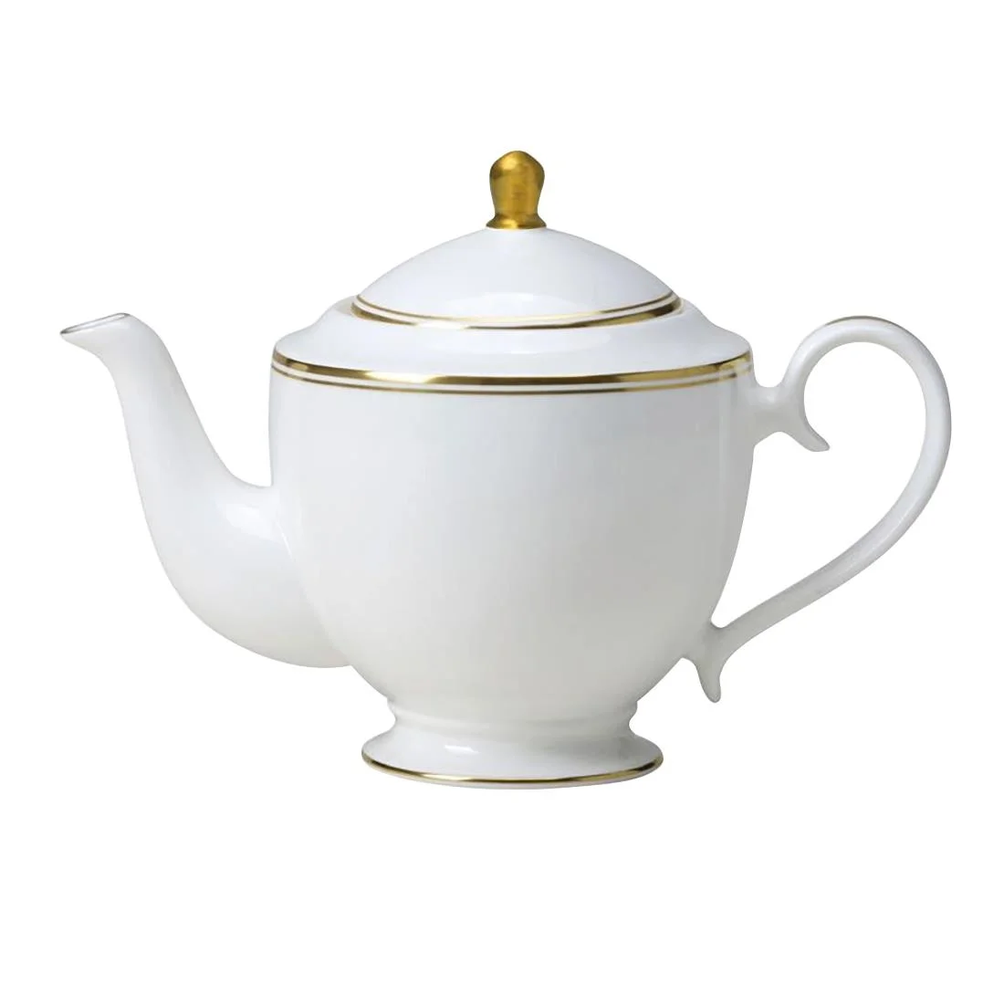 William Edwards Burnished Gold Classic Four-Cups Teapots 800ml (6 Pack)