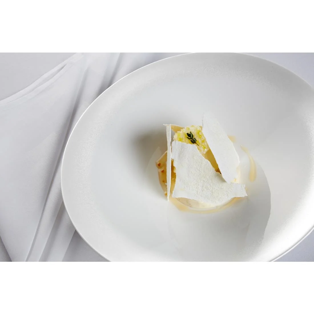 William Edwards Frost Tea Saucers White 150mm (12 Pack) - Image 5