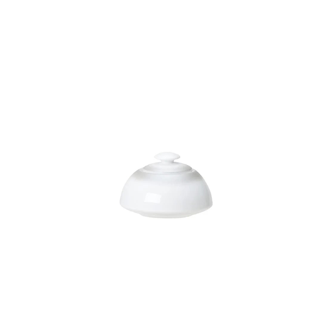 William Edwards Frost Sugar Dish Covers White 50mm (6 Pack)