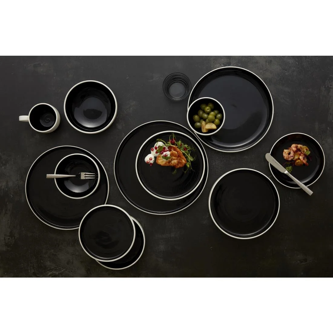 Steelite Nyx Nordic Coupe Plates 254mm (12 Pack) - Image 3