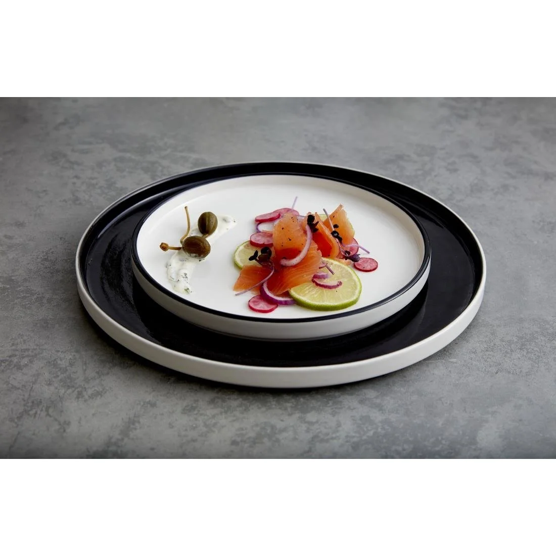 Steelite Nyx Stacking Plates 285mm (6 Pack) - Image 8