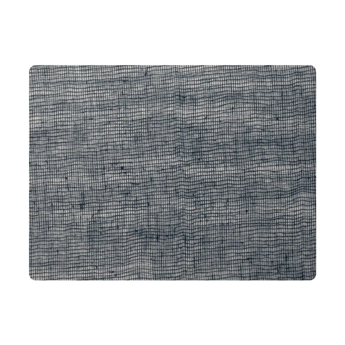 Steelite Modern Twist Silicone Placemat Denim Blue 305x400mm (12 Pack) - Image 1