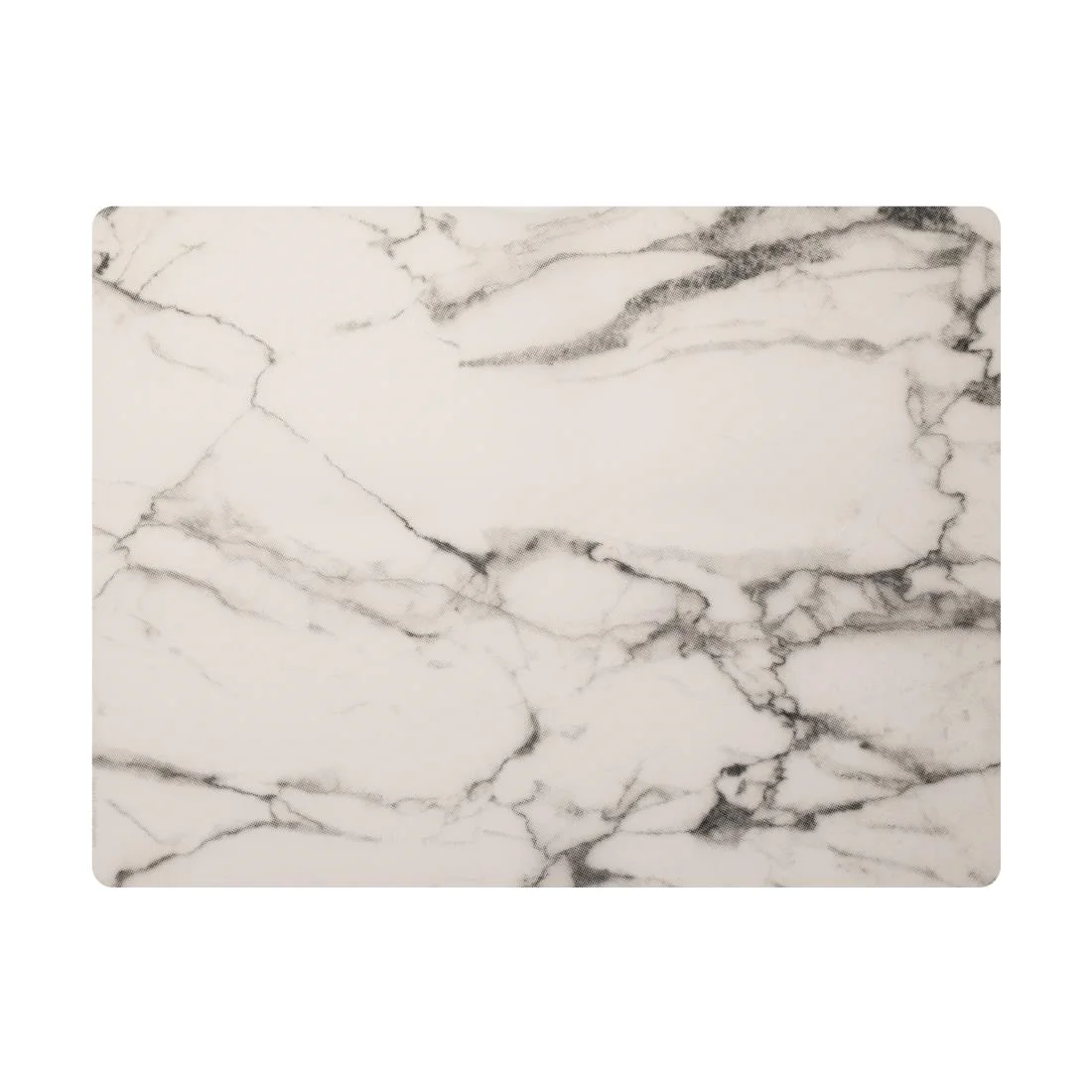 Steelite Modern Twist Silicone Placemat Grey Marble 305x406mm (12 Pack)