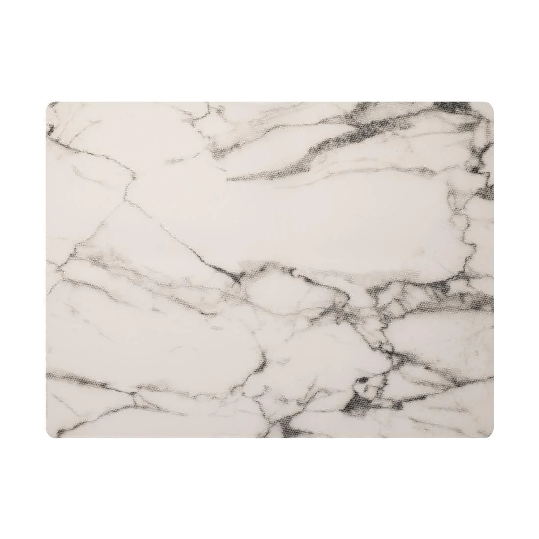 Steelite Modern Twist Silicone Placemat Grey Marble 305x406mm (12 Pack) - Image 1
