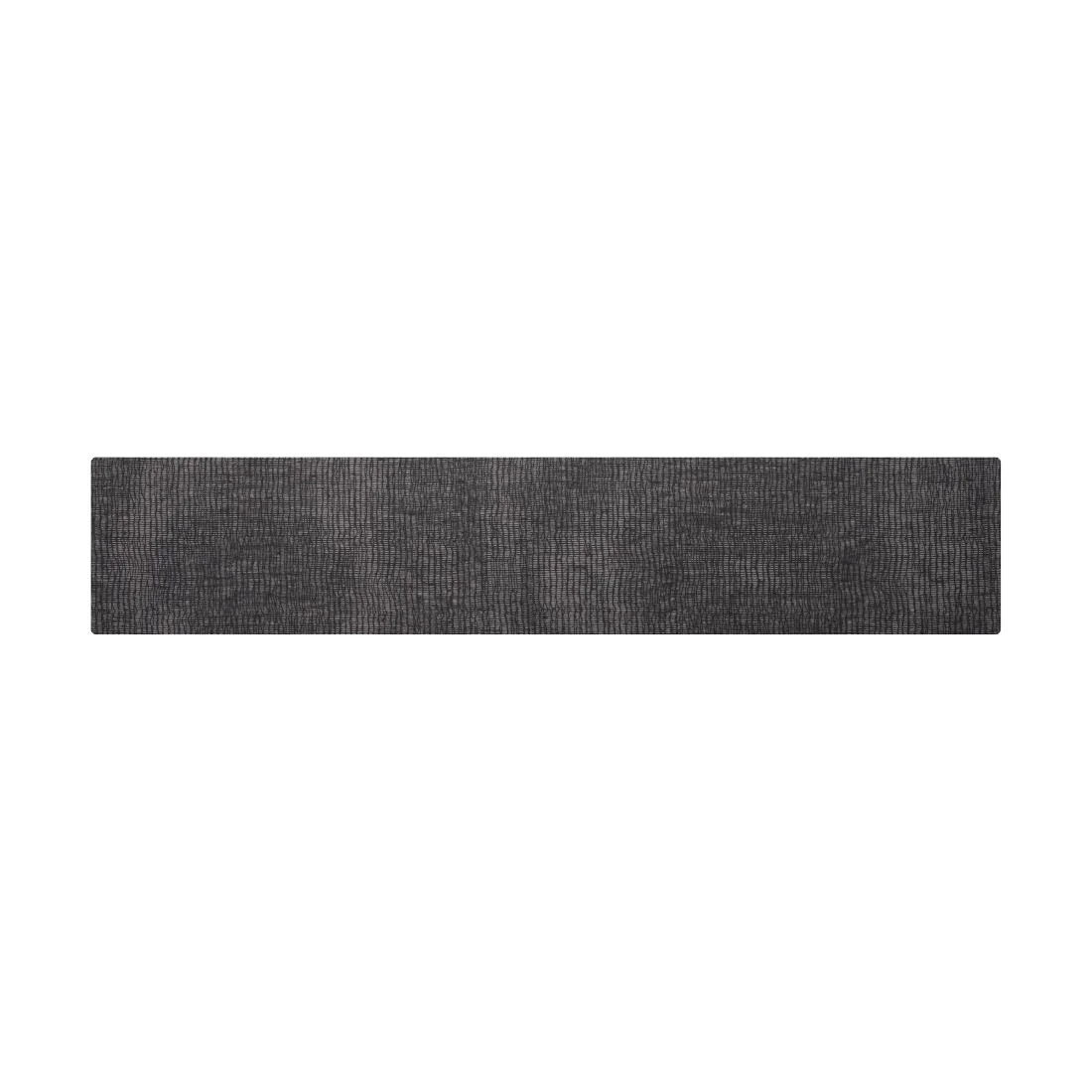 Steelite Modern Twist Silicone Table Runner Black 356x180mm (3 Pack)