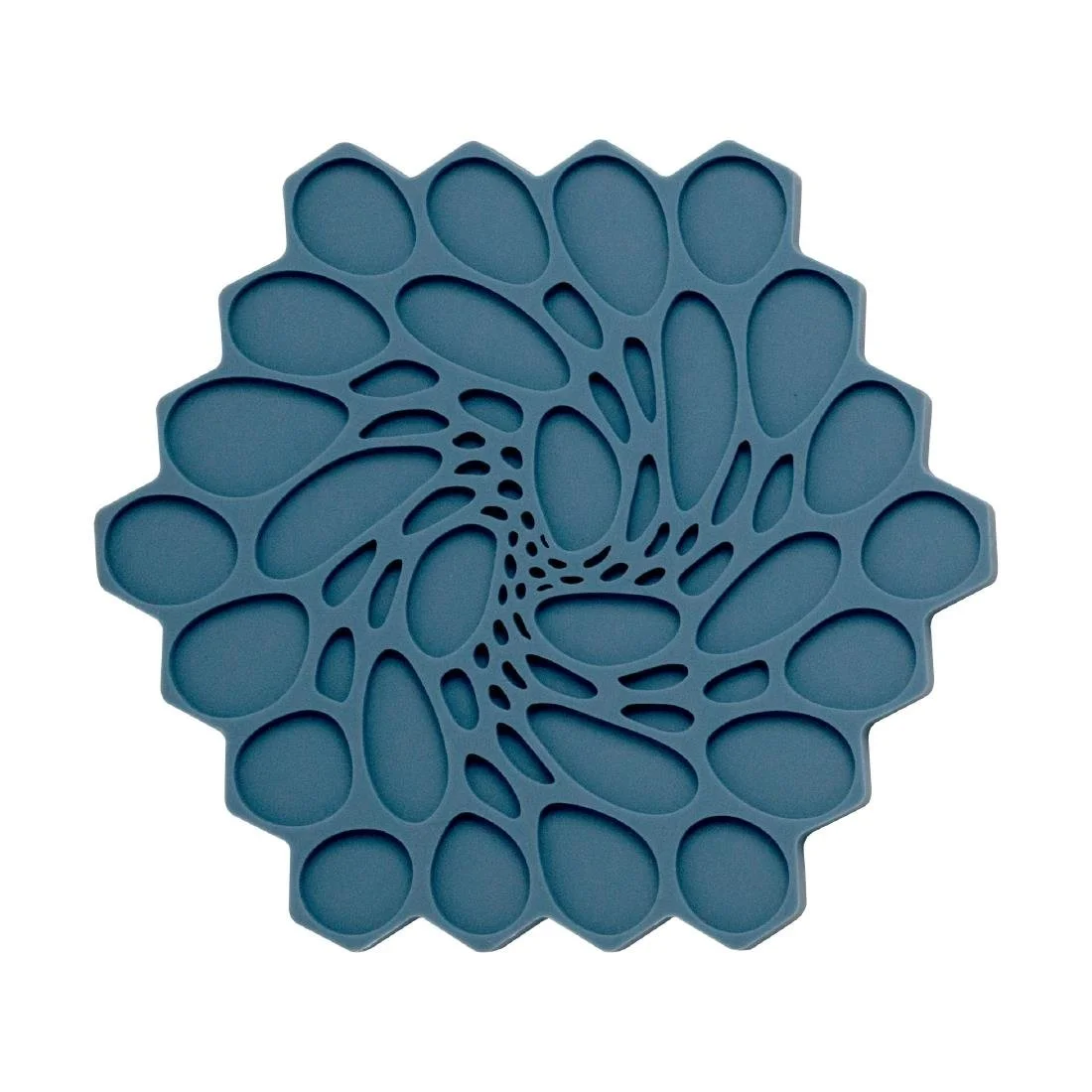 Steelite Modern Twist Trivet Midnight Hive 178mm (6 Pack) - Image 1