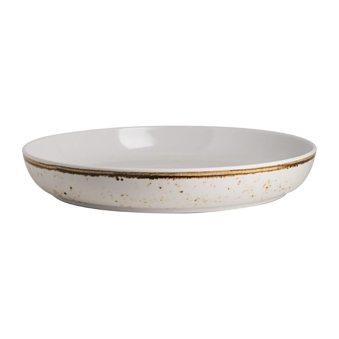 Steelite Craft White Buffet Medium Low Bowls 330mm (12 Pack) - Image 1