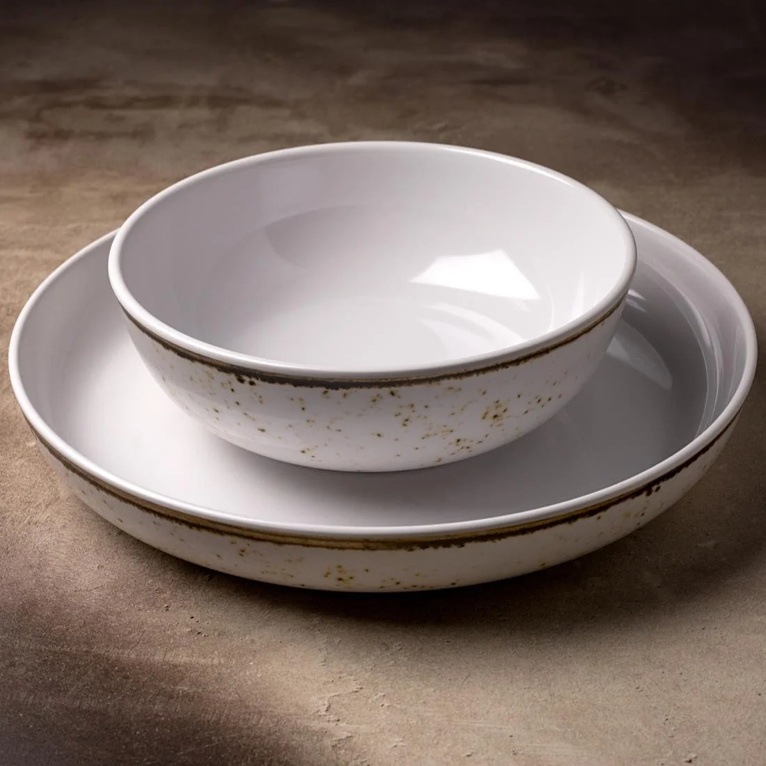 Steelite Craft White Buffet Medium Low Bowls 330mm (12 Pack) - Image 3