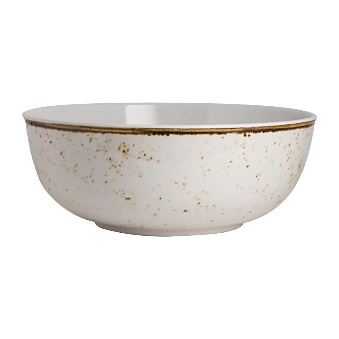 Steelite Craft White Buffet Large Round Bowls 330mm (3 Pack) - Image 1