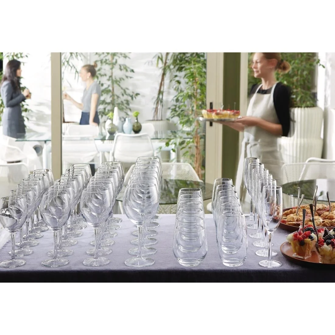 Steelite New Kalix Water Glass 270ml (Box 12) - Image 4