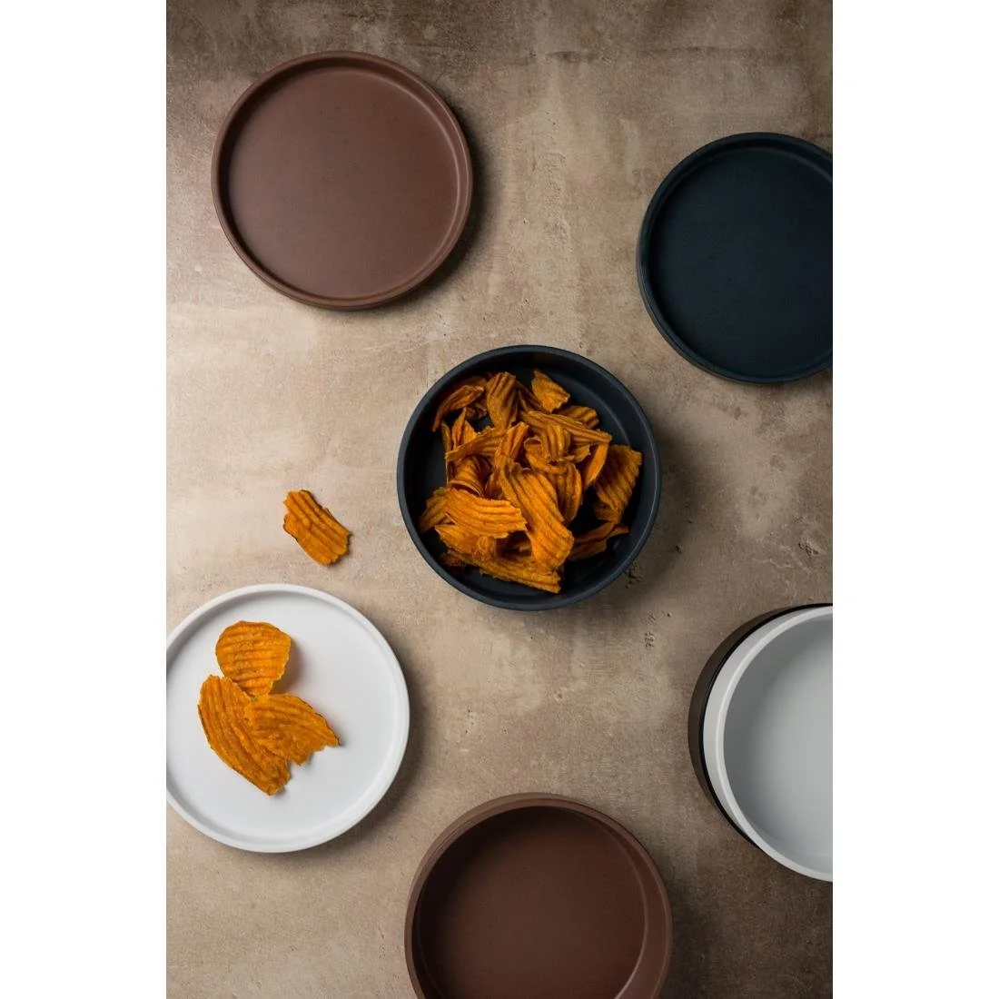 Steelite Cali Redwood Stack Bowls 159mm Dia 48mm H 590ml(6 Pack) (Direct) - Image 2