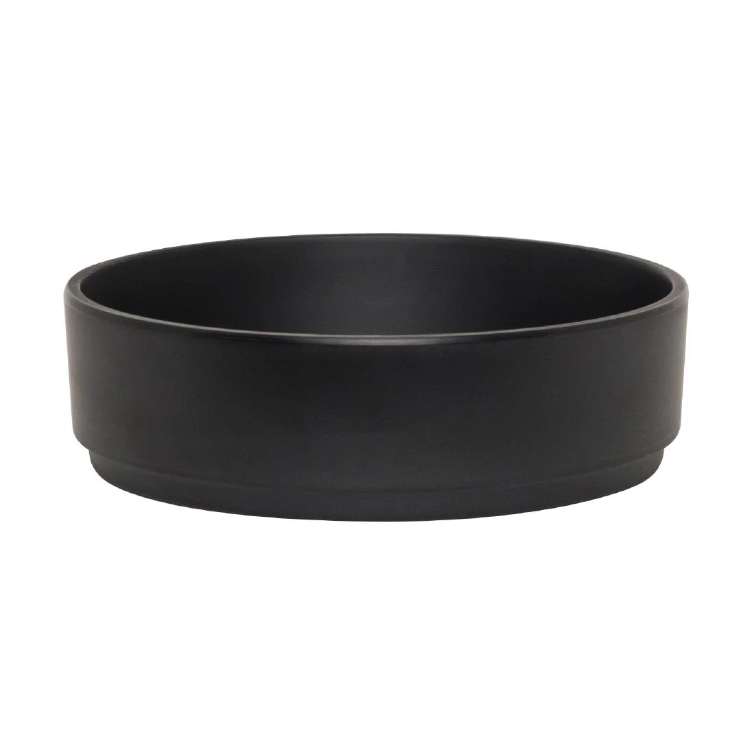 Steelite Cali Black Stack Bowls 159mm Dia 48mm H 590ml (6 Pack) (Direct) - Image 1