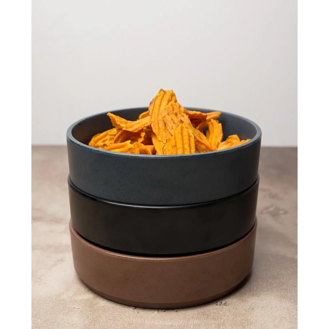Steelite Cali Black Stack Bowls 159mm Dia 48mm H 590ml (6 Pack) (Direct) - Image 4