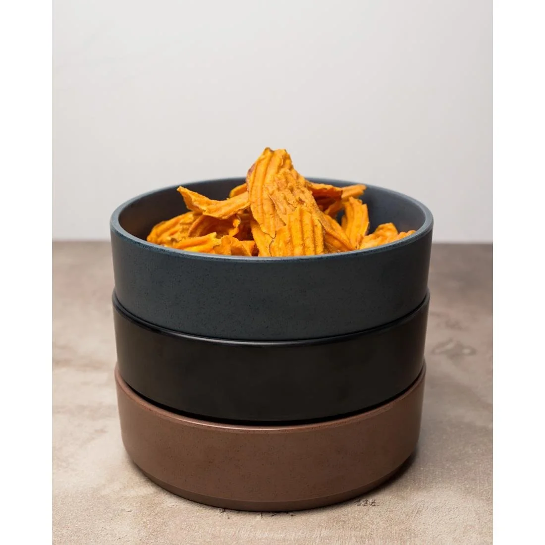 Steelite Cali Redwood Stack Bowls 159mm Dia 48mm H 590ml(6 Pack) (Direct) - Image 5