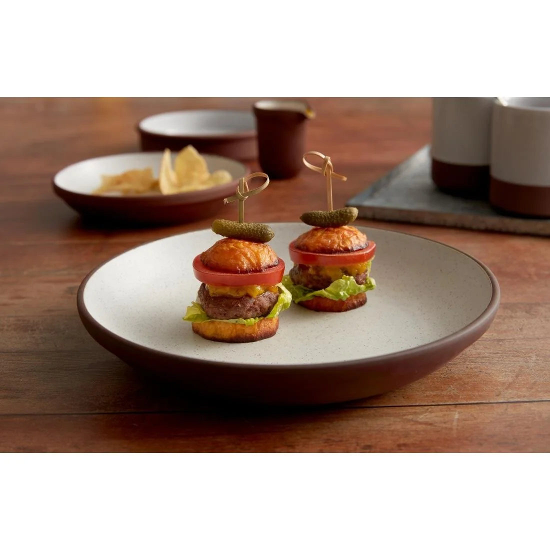 Maham Studio Spice Sea Salt Deep Plates 220x40mm 852ml (12 Pack)(Direct Pack) - Image 2