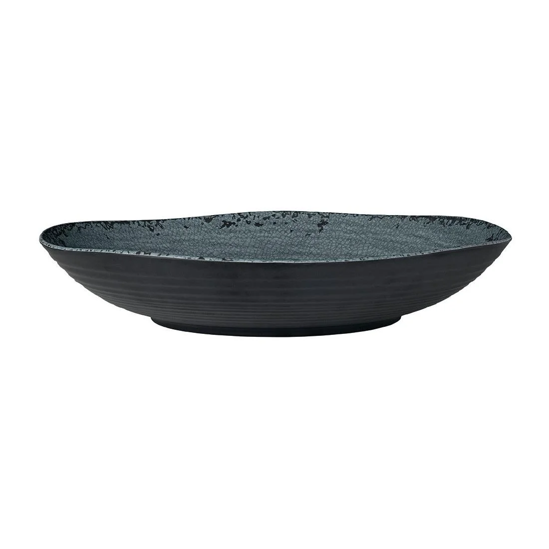Steelite Pompeii Slate Medium Shallow Round Bowls 298x 67mm (6 Pack) - Image 1