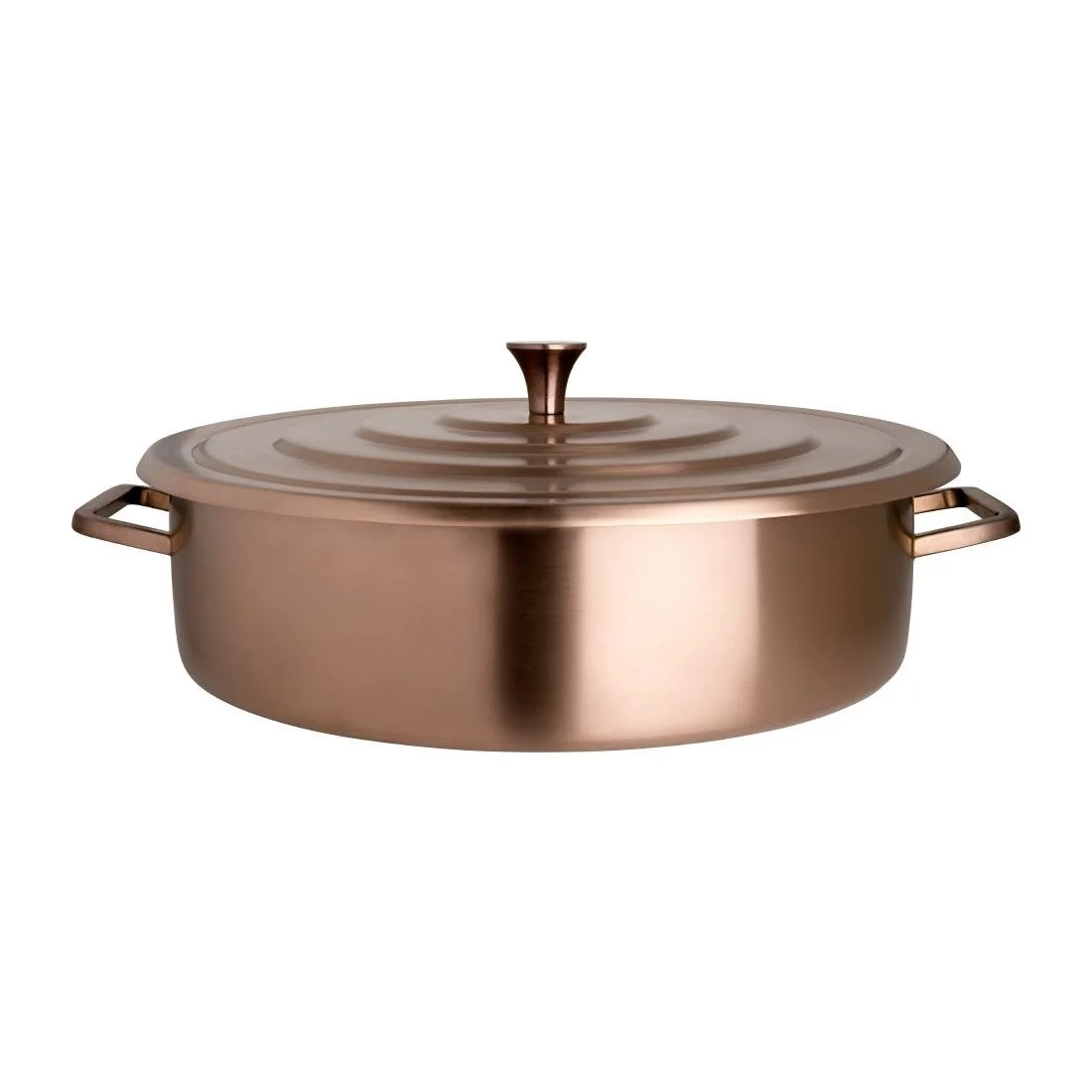Steelite Creations Homestyle Brushed Bronze Round Chafer 9.1Ltr