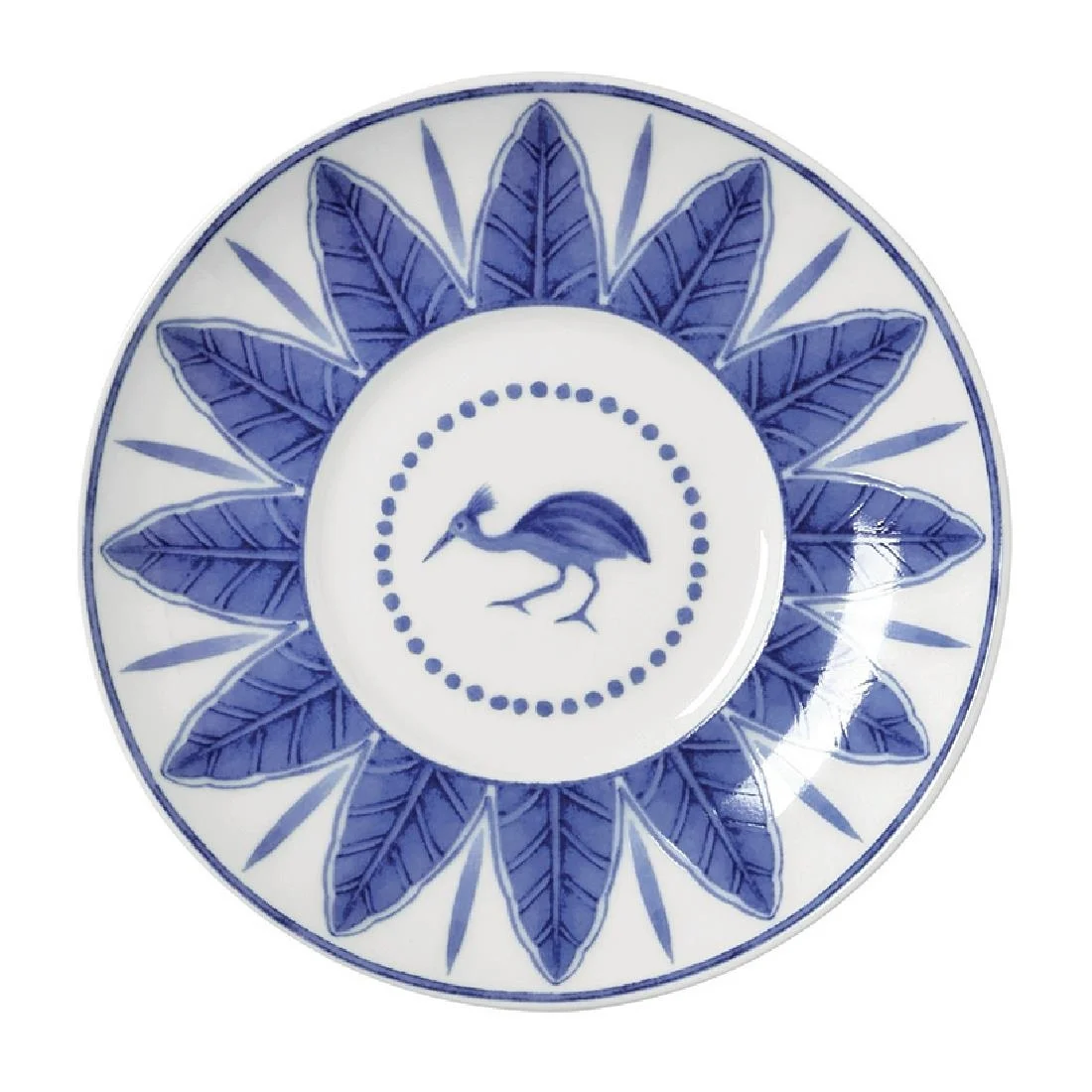 William Edwards Sultan's Garden Blue Espresso Saucers Fits AND0112 (12 Pack)