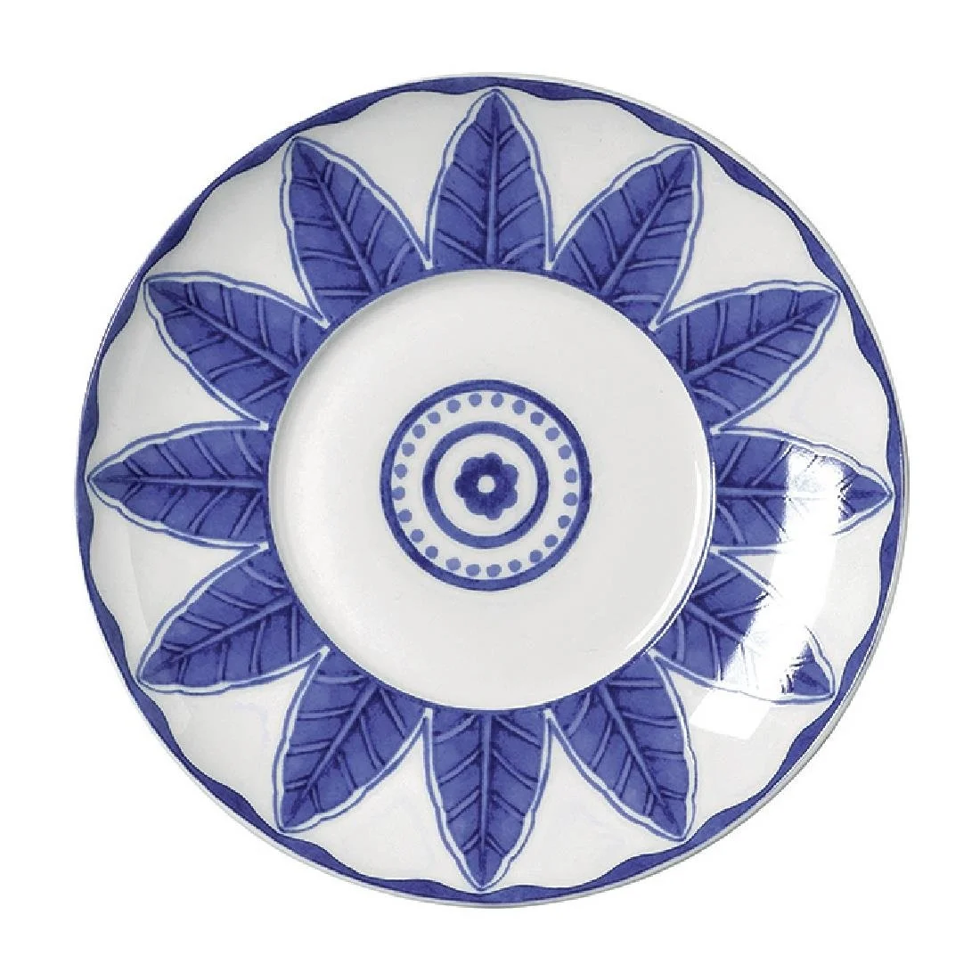 William Edwards Sultan's Garden Blue Saucers 160mm (12 Pack) - Image 1