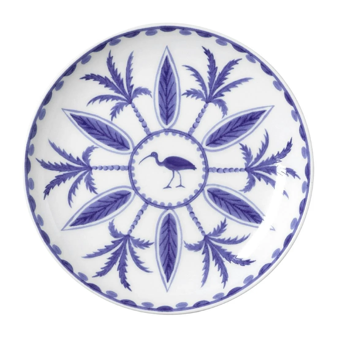 William Edwards Sultan's Garden Blue Plates Coupe 165mm (12 Pack)