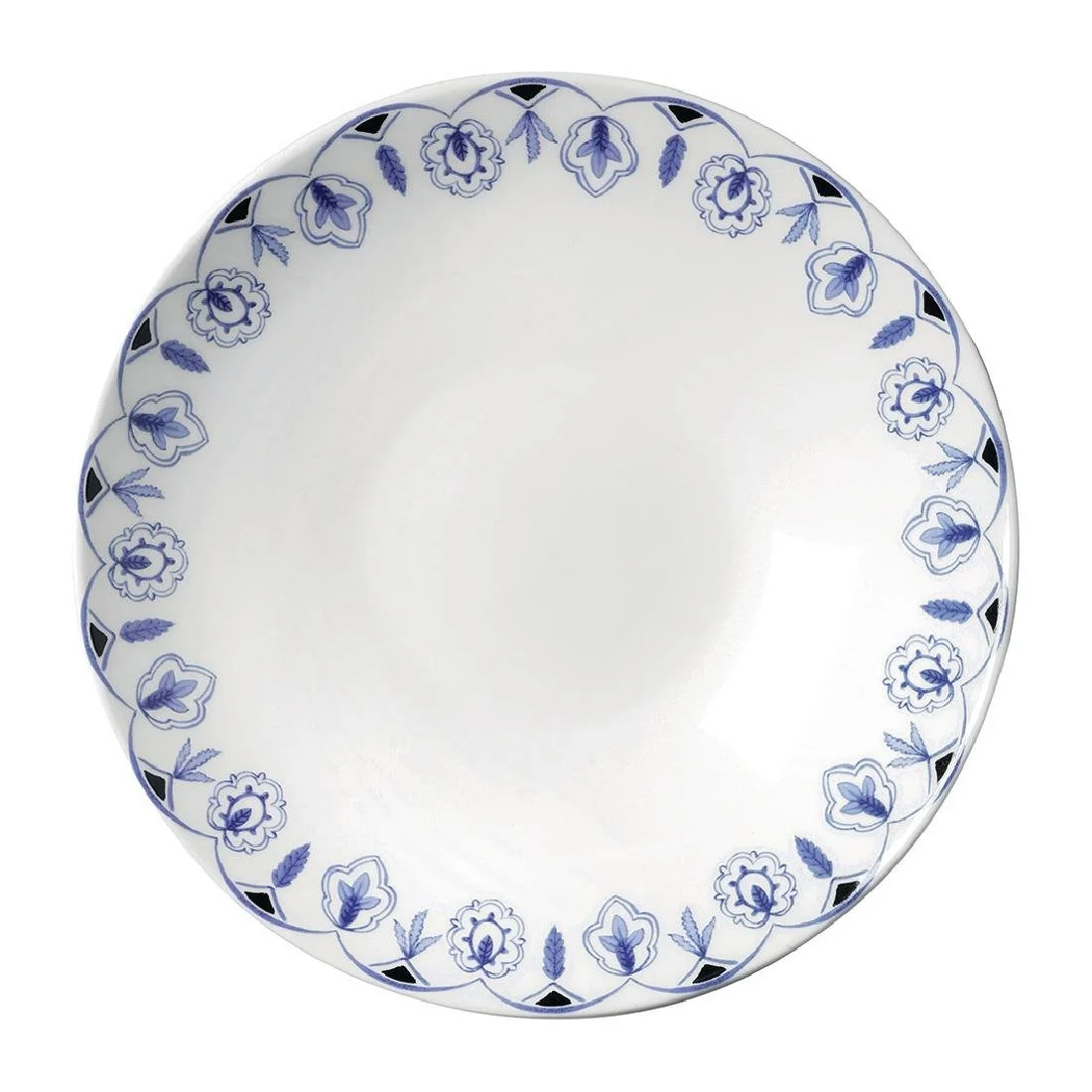 William Edwards Sultan's Garden Blue Bowls Coupe 240mm (12 Pack)