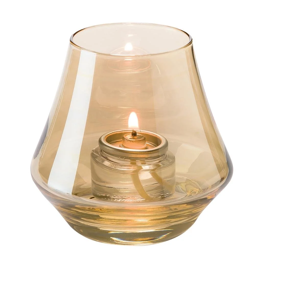 Steelite Chime Glasses Votives Gold Lustre 89mm (12 Pack)