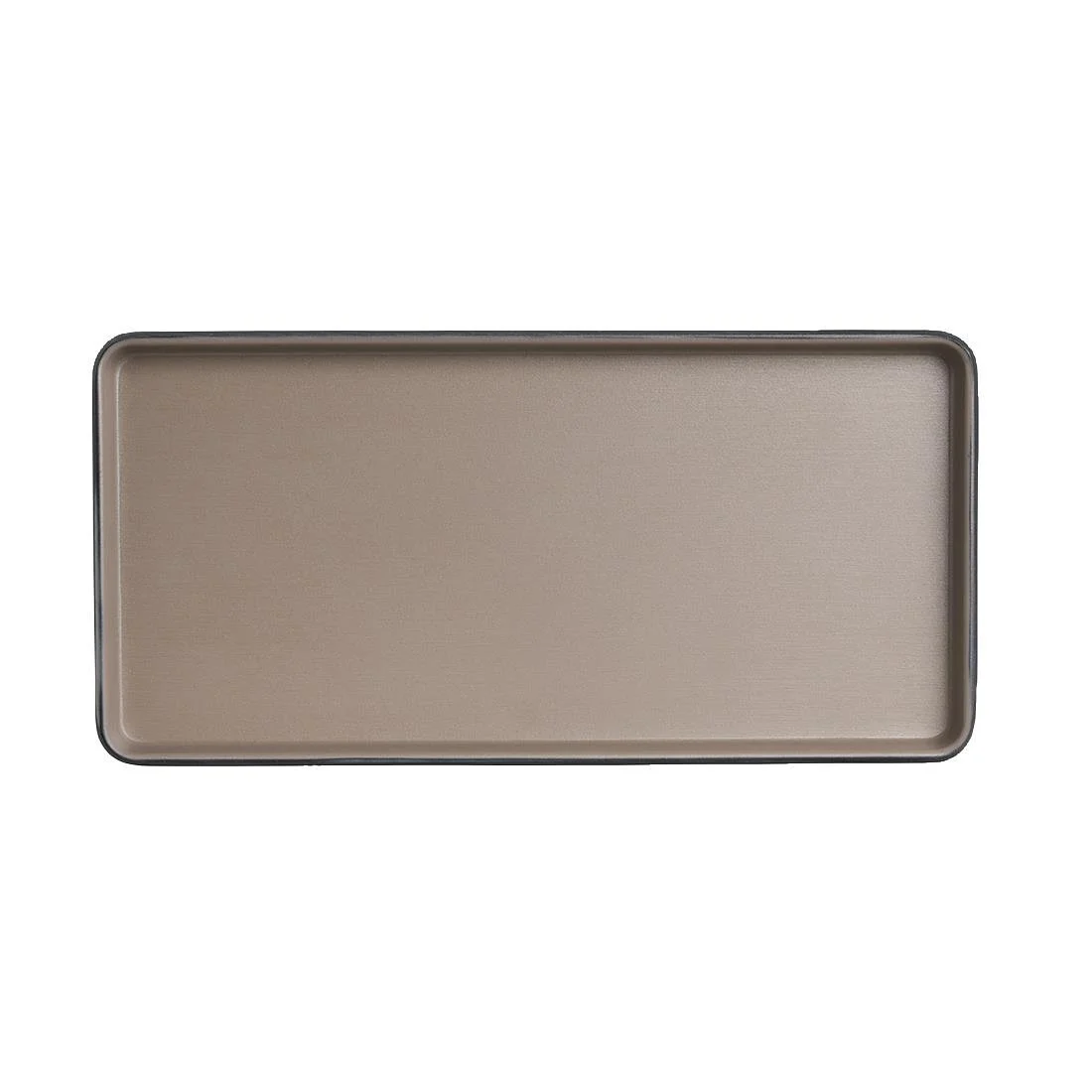 Steelite Baja Sandstone Rectangle Trays 254mm (24 Pack) - Image 1