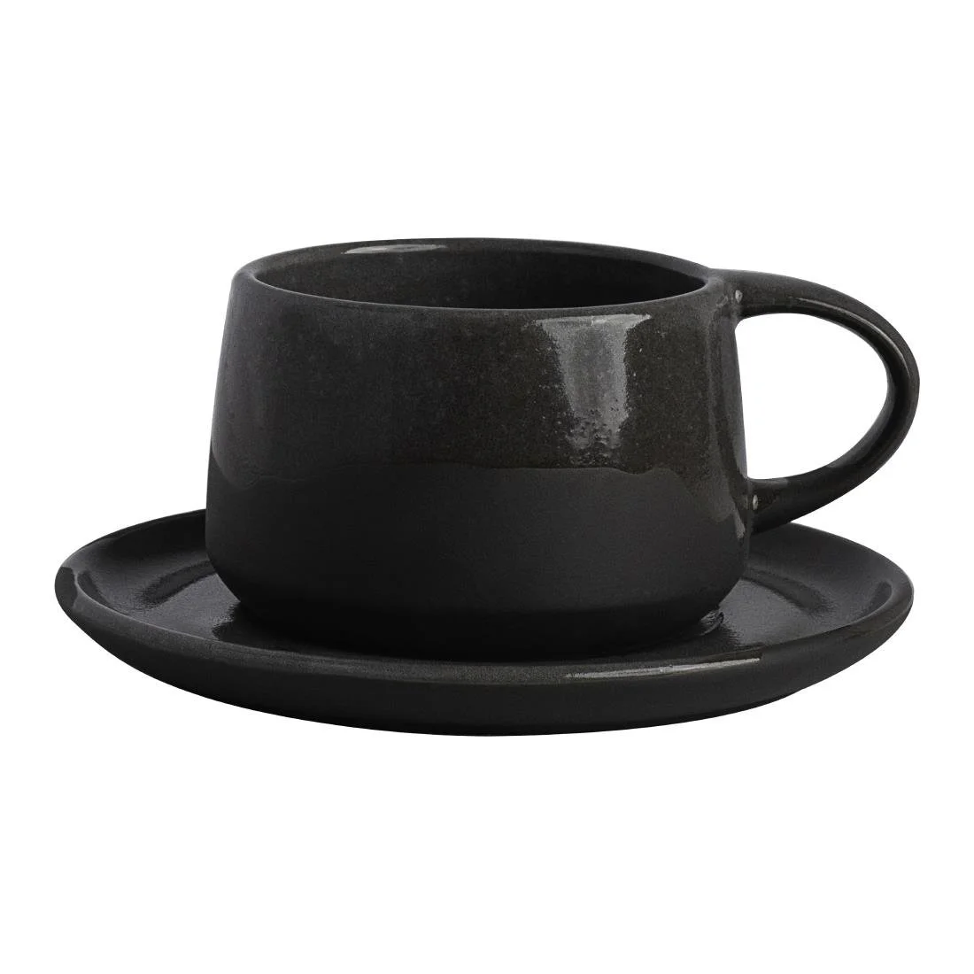 Steelite Gembrook Coffee Cups Grey 325ml (24 Pack) - Image 2